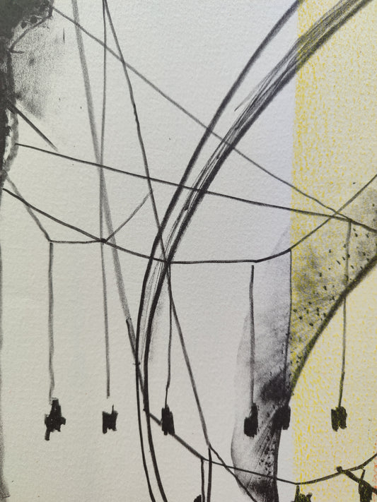 Pablo Serrano – Hódolat Gaudinak (kézzel színezett)