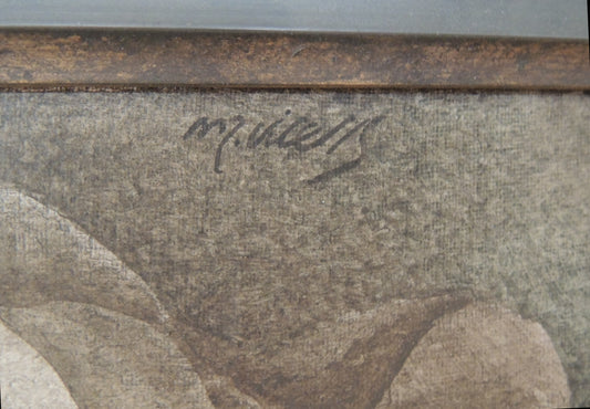 Miguel Vicens Riera - Descanso en el jardín