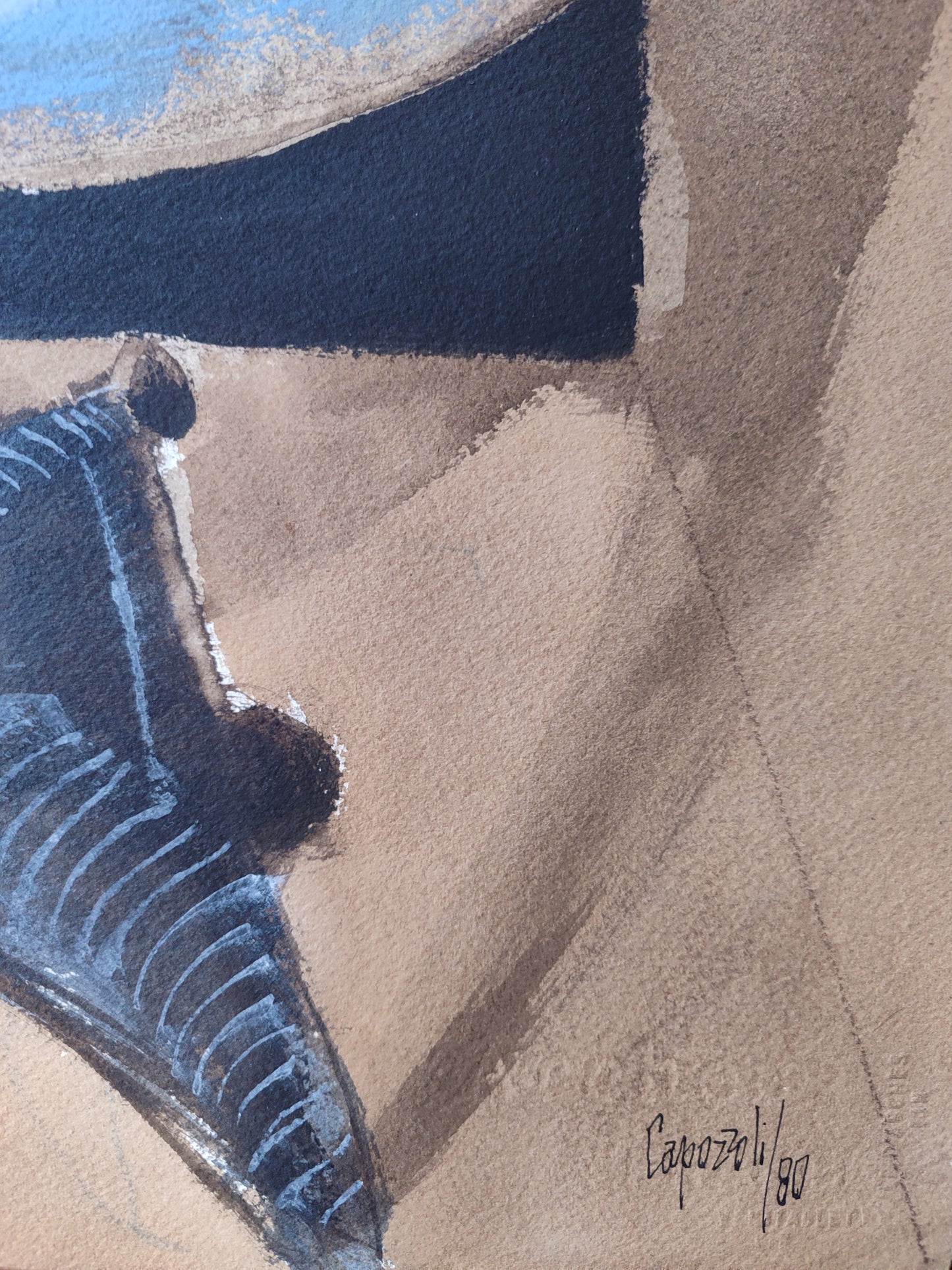 Glauco Capozzoli - Retrato con sombrero