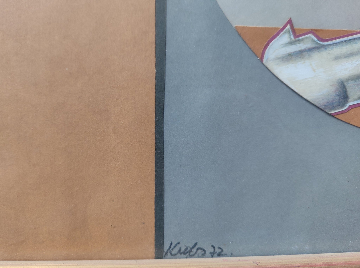 cuadro original de vendor Helga Krebs - Historia política con cerditos arte contemporáneo en Gaudifond
