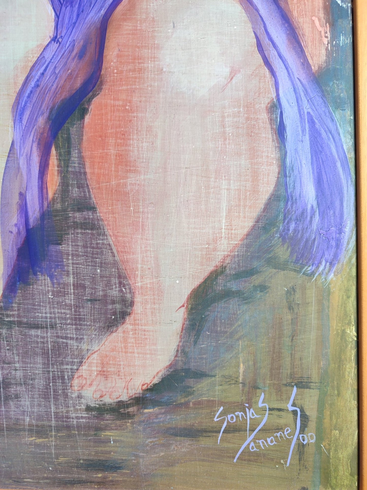 cuadro original de vendor Sonja Sananes - Dos mujeres arte contemporáneo en Gaudifond