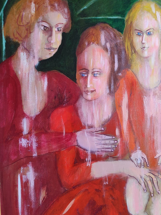 cuadro original de vendor Sonja Sananes - En el circo arte contemporáneo en Gaudifond