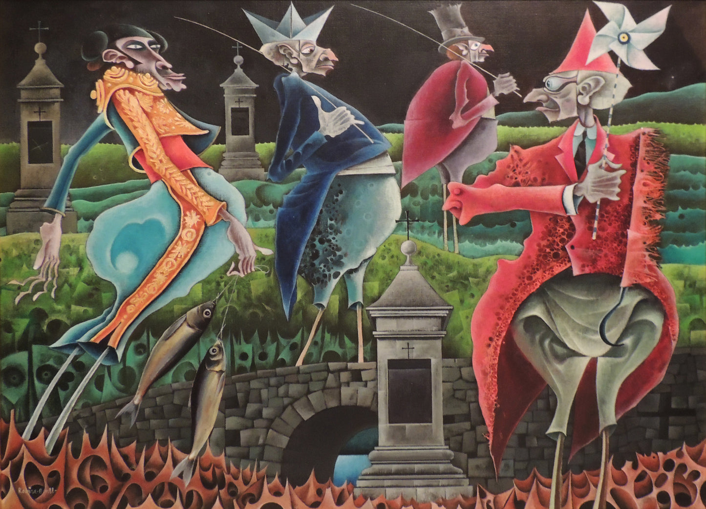 Josep Maria Rovira Brull - La diestra divina entierra la sardina