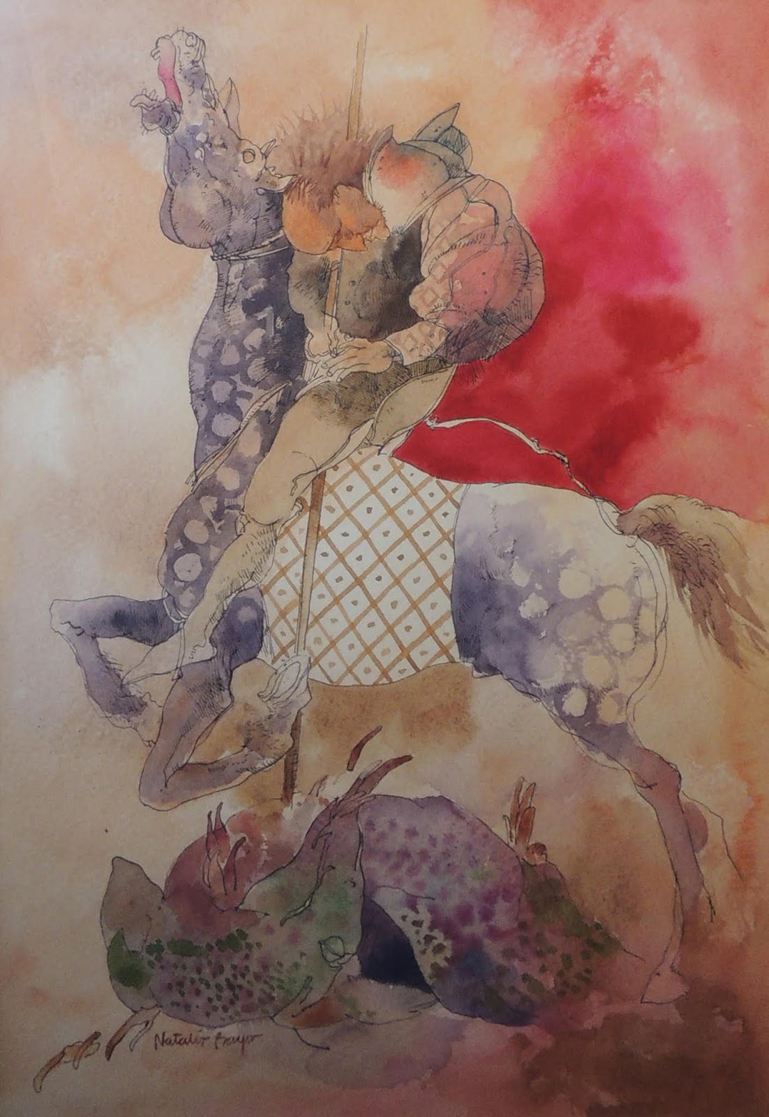 Natalio Bayo - San Jorge y el dragón