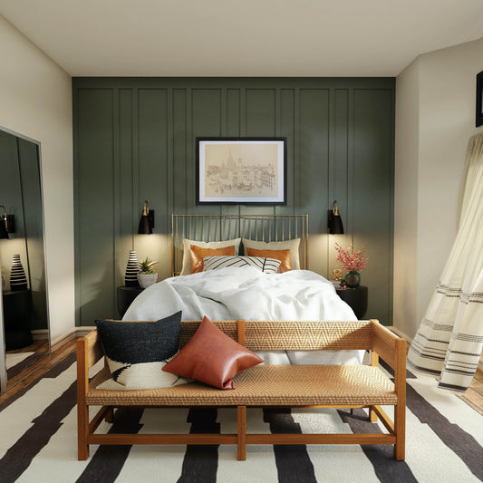 Aurora Altisent litografia Barcelona decoracion dormitorio Gaudifond