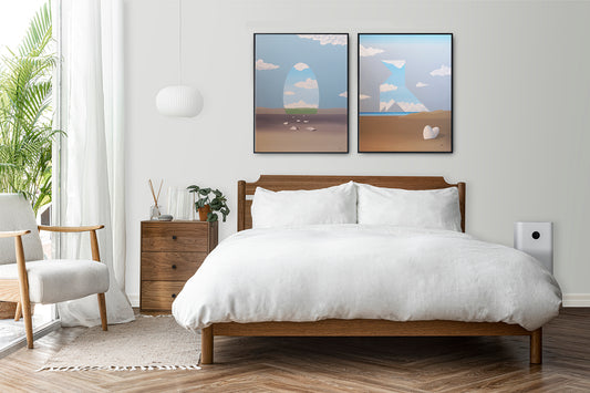 Francesc Calvet – Szülés (Magritte-nak)