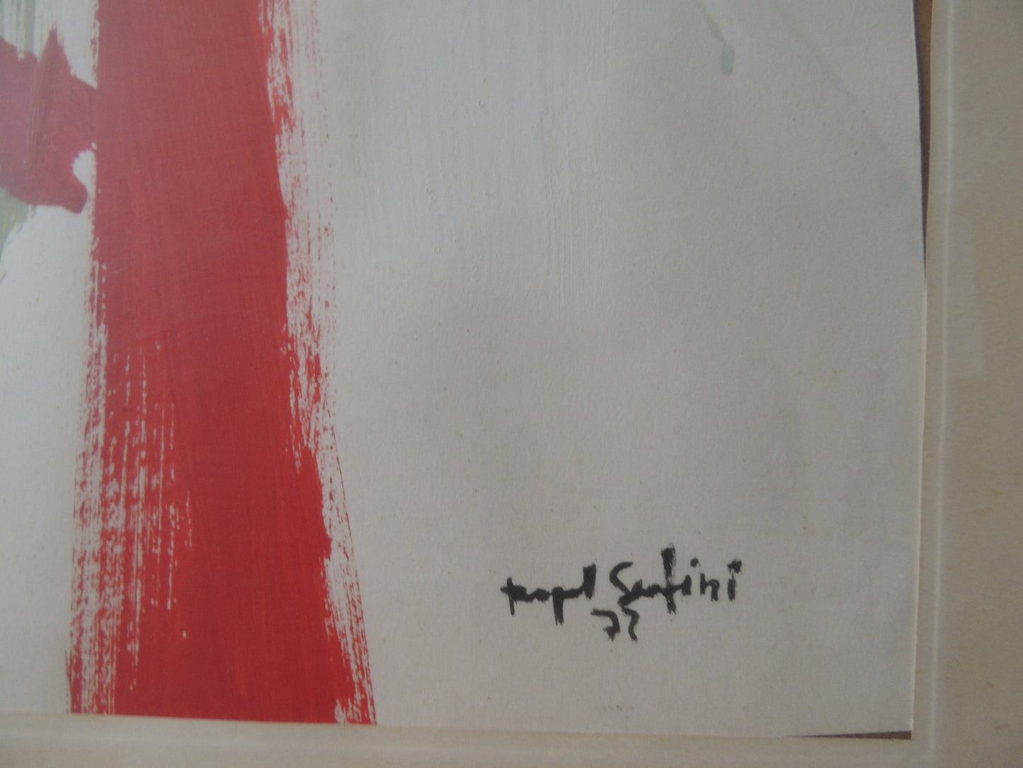 Dibujo abstracto de Carles Bayod Serafini arte contemporáneo original detalle irma