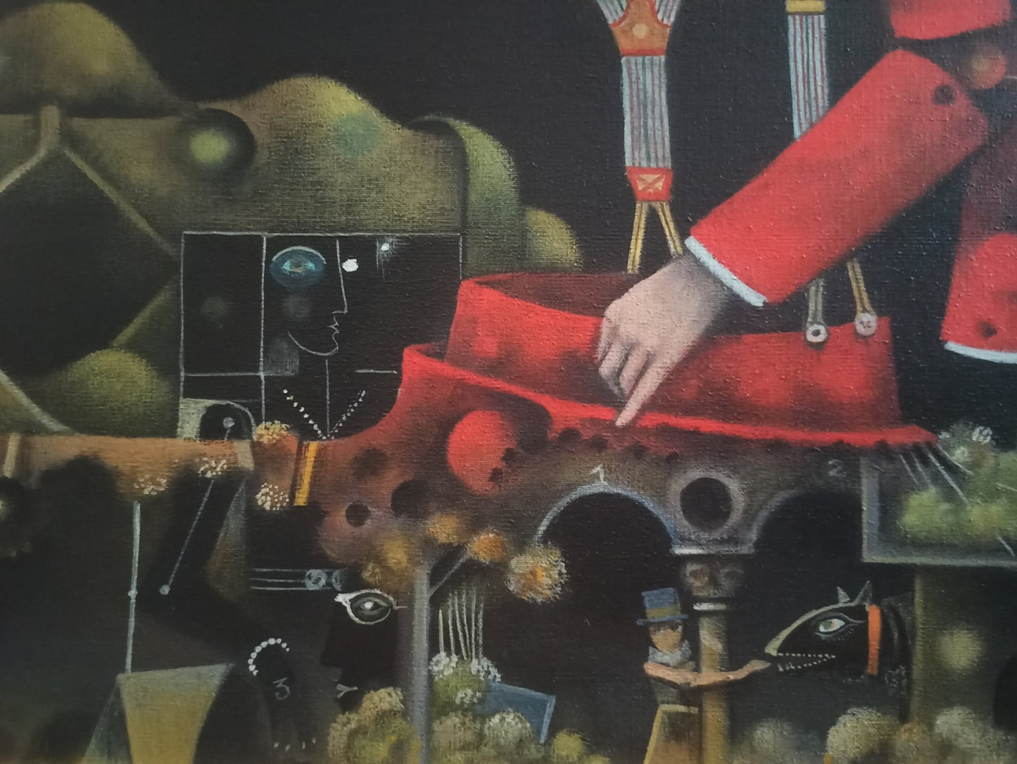 cuadro original de vendor Eduard Alcoy - Elástics arte contemporáneo en Gaudifond