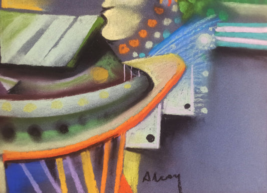 cuadro original de vendor Eduard Alcoy - N22 arte contemporáneo en Gaudifond