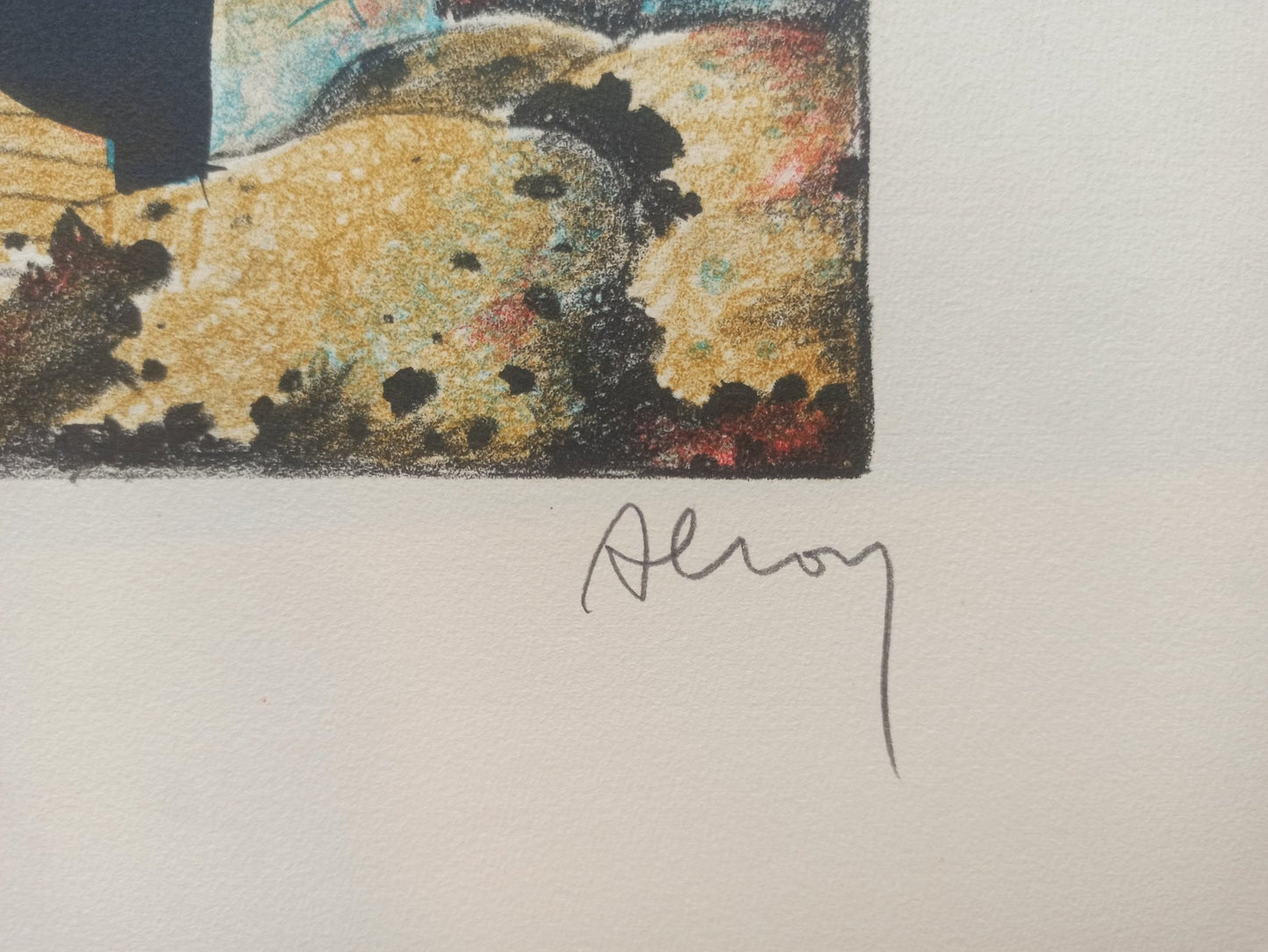 cuadro original de vendor Eduard Alcoy - Retrato Rojo arte contemporáneo en Gaudifond
