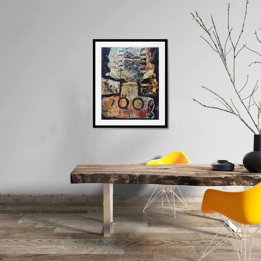 cuadro original de vendor Elena Gastón - La gran paradoja arte contemporáneo en Gaudifond