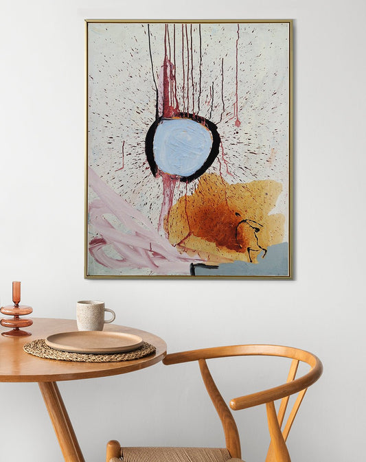 cuadro original de vendor Enric Pascó i Ticó - El arquer de la lluna arte contemporáneo en Gaudifond