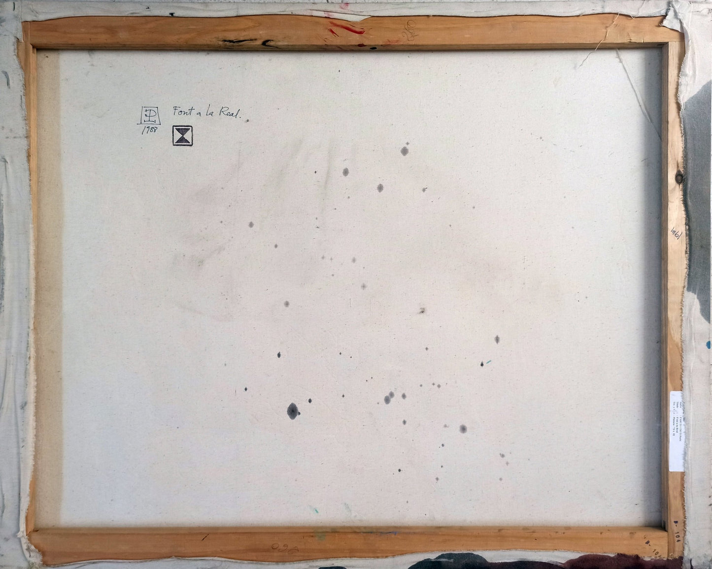 cuadro original de vendor Enric Pascó i Ticó - Font a la real arte contemporáneo en Gaudifond
