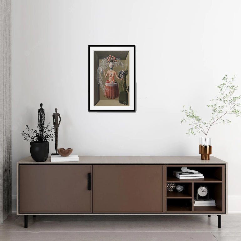 cuadro original de vendor Enrique Nieto - Ten past twelve arte contemporáneo en Gaudifond