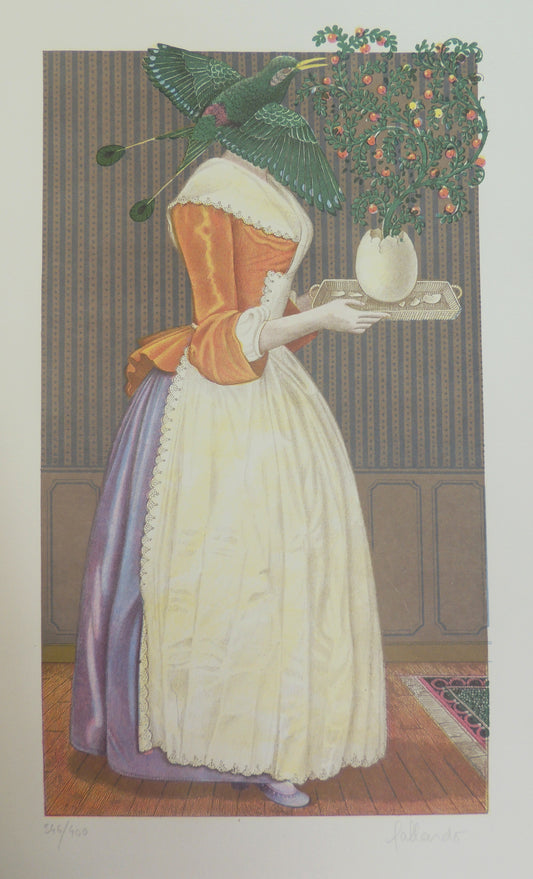 Sok két mű: Gervasio Gallardo – Pincérnő és Virágváza