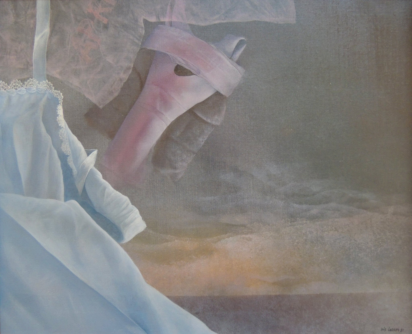 Iris Lázaro Camisas pintura surrealista contemporánea