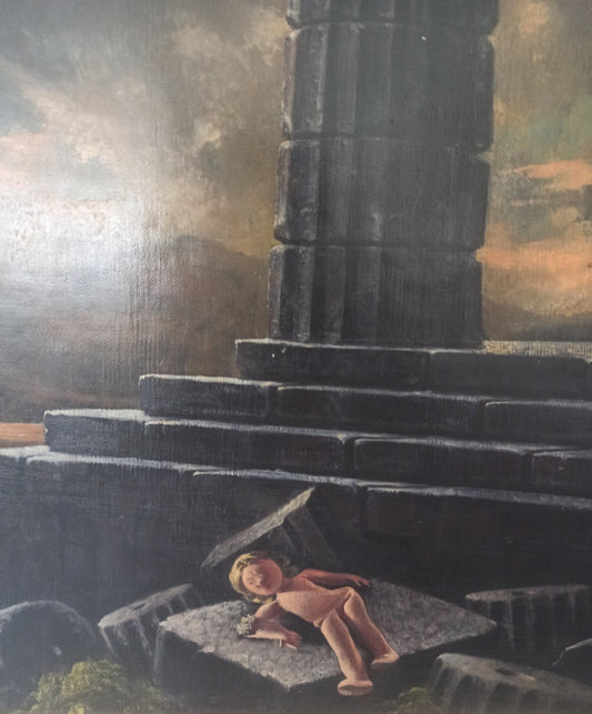 cuadro original de vendor Jan Van Der Loo - Le grand dieu Pan arte contemporáneo en Gaudifond