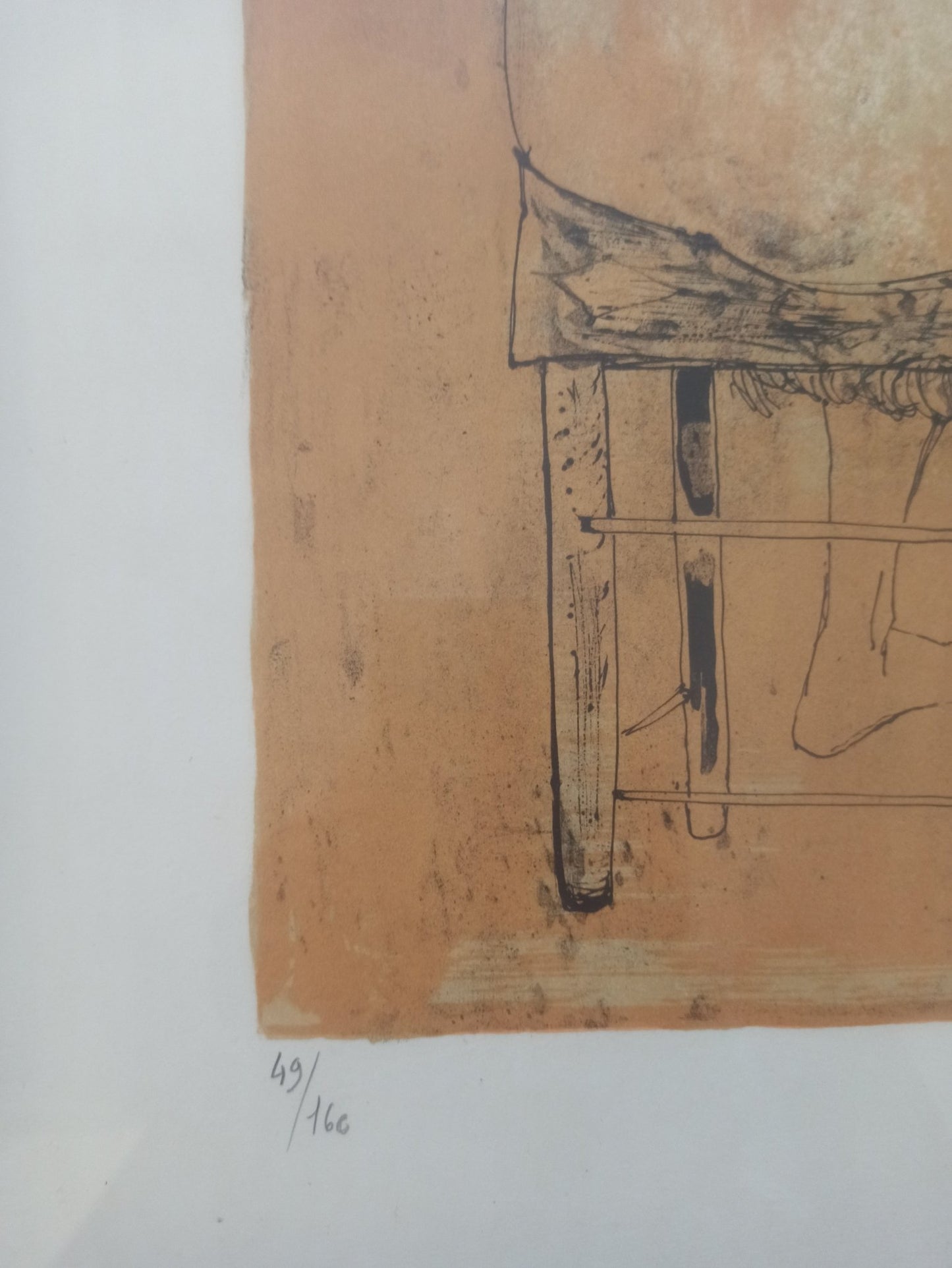 cuadro original de vendor Jean Jansem - Sentada arte contemporáneo en Gaudifond