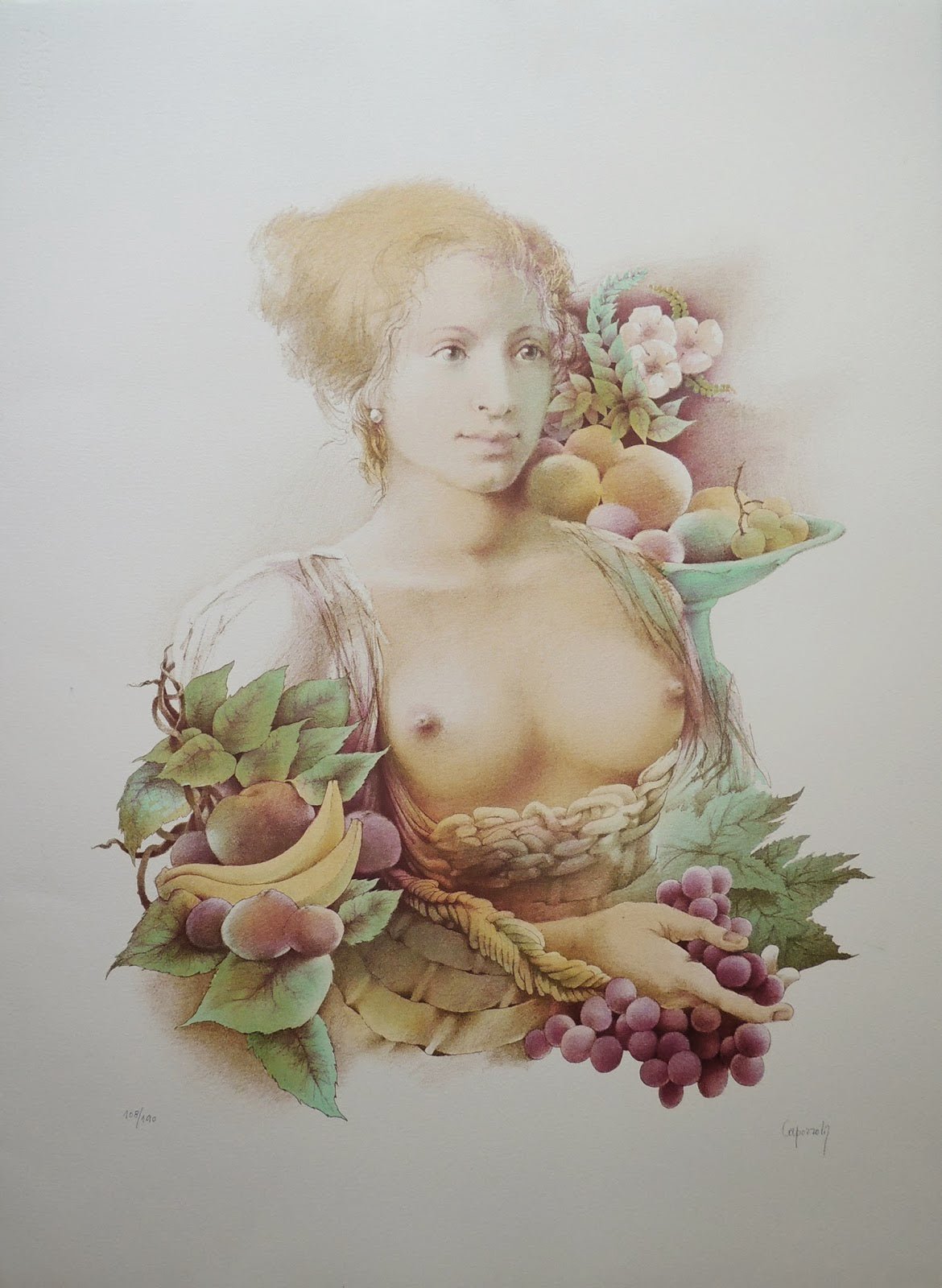 cuadro original de vendor Lote de cuatro obras: Glauco Capozzoli - Cuatro estaciones arte contemporáneo en Gaudifond