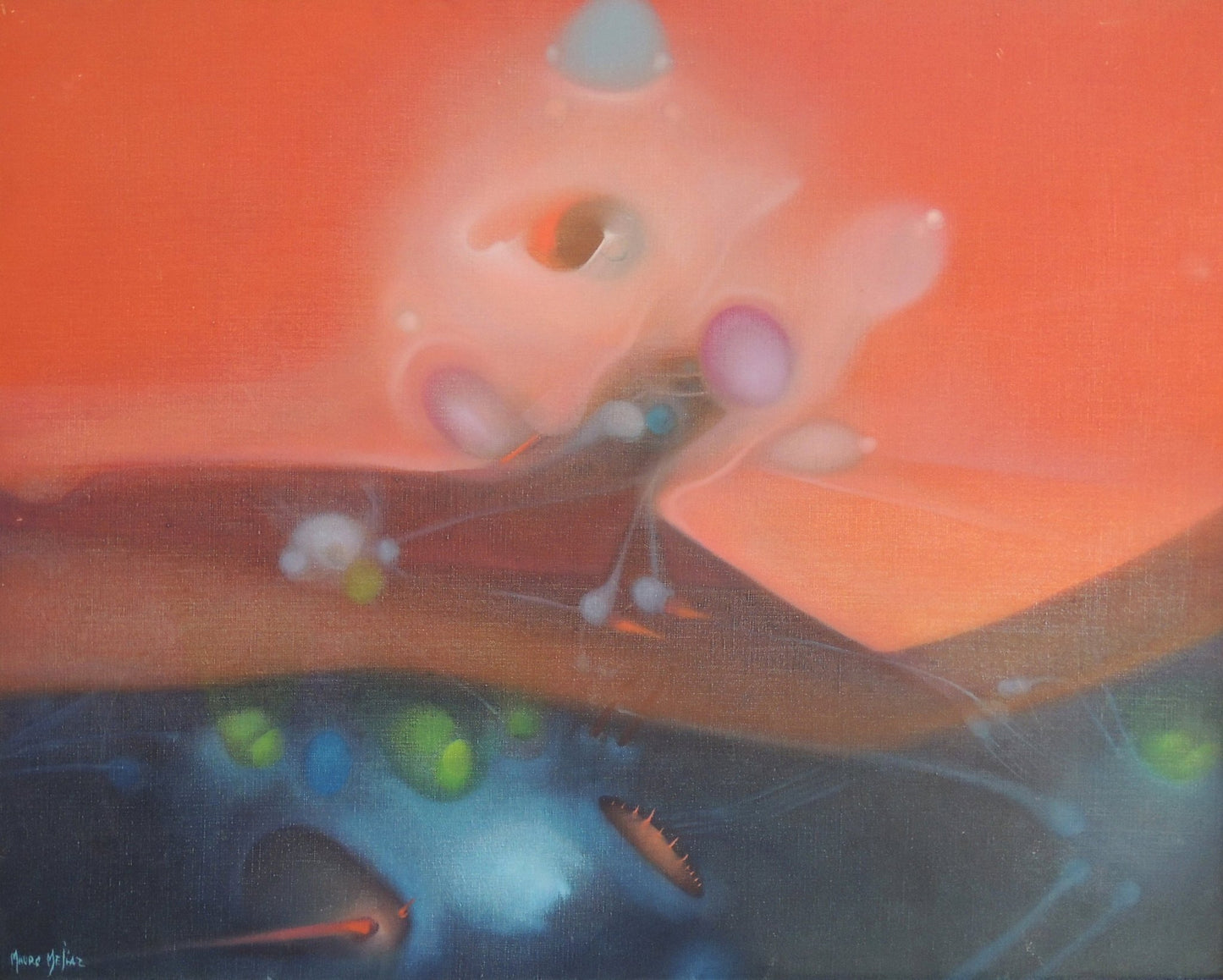 cuadro original de vendor Mauro Mejíaz - Cosmos 1 - B arte contemporáneo en Gaudifond