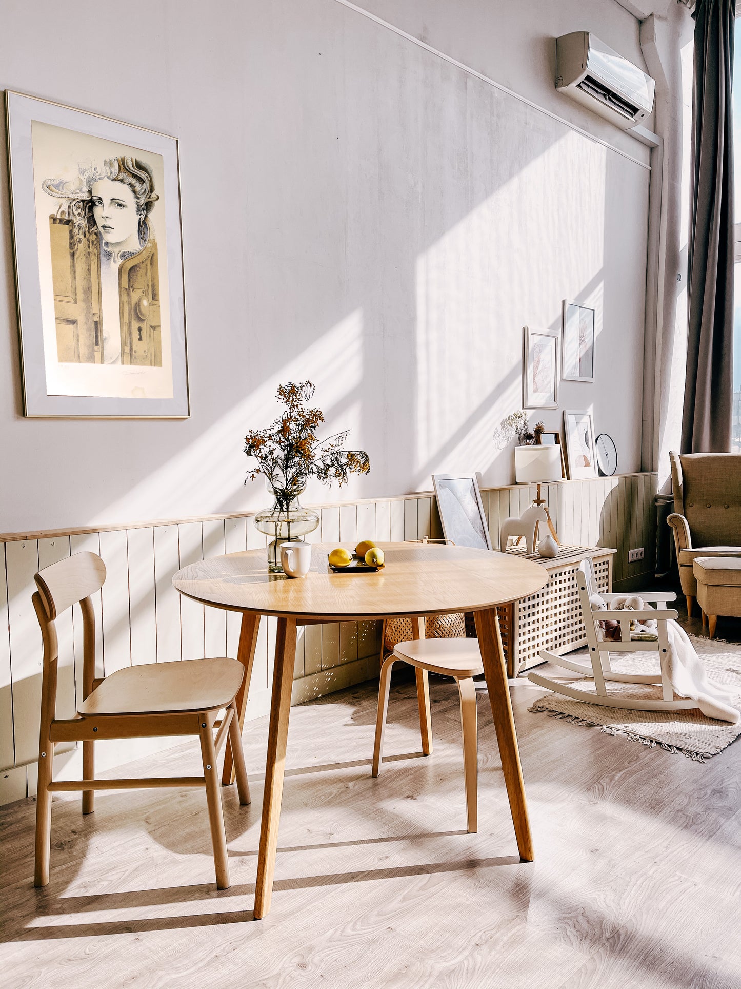 Litografía edición limitada surrealista Alberto Pancorbo Eleonor salón Gaudifond