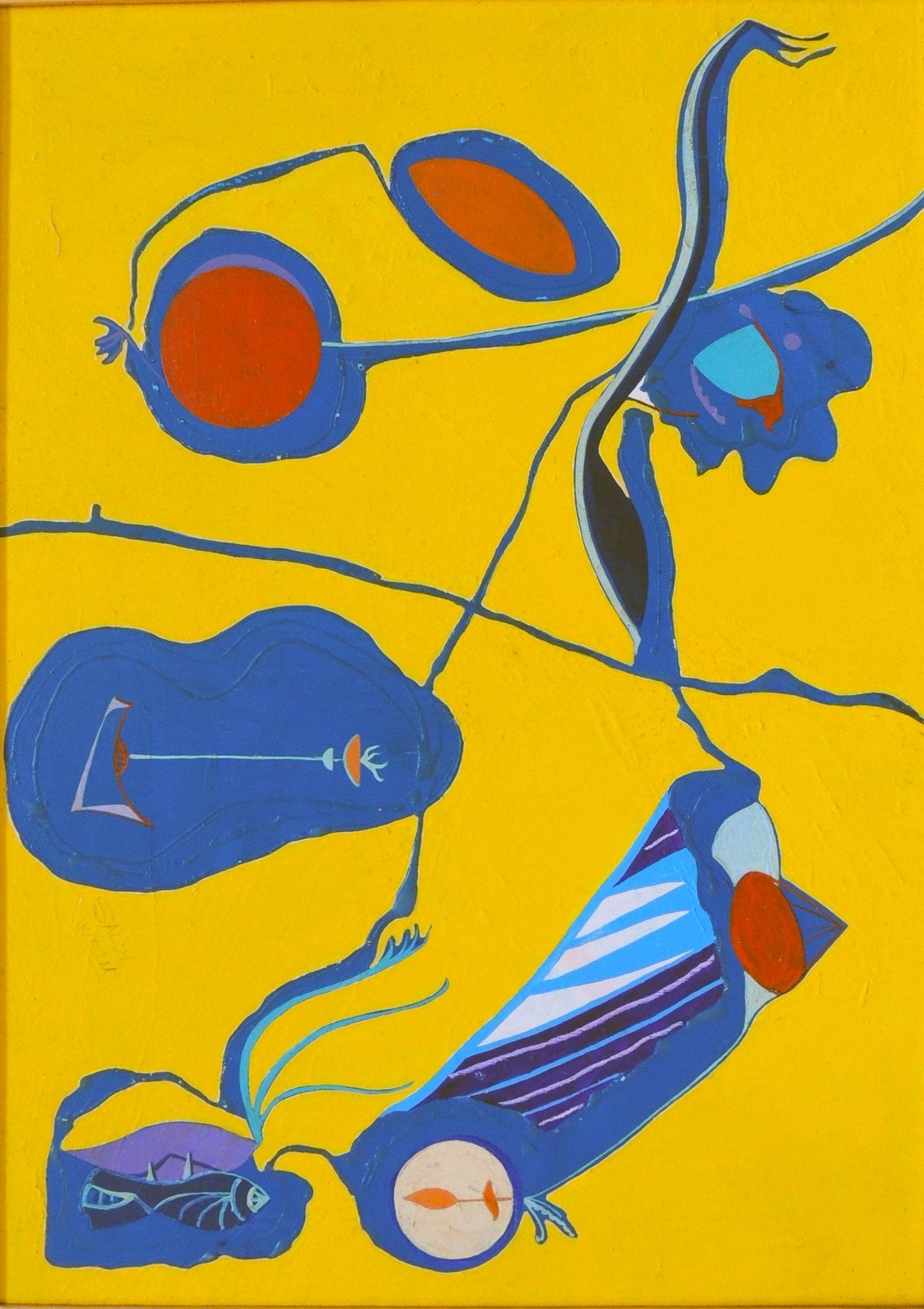 cuadro original de vendor Sally Weintraub - 1968 arte contemporáneo en Gaudifond