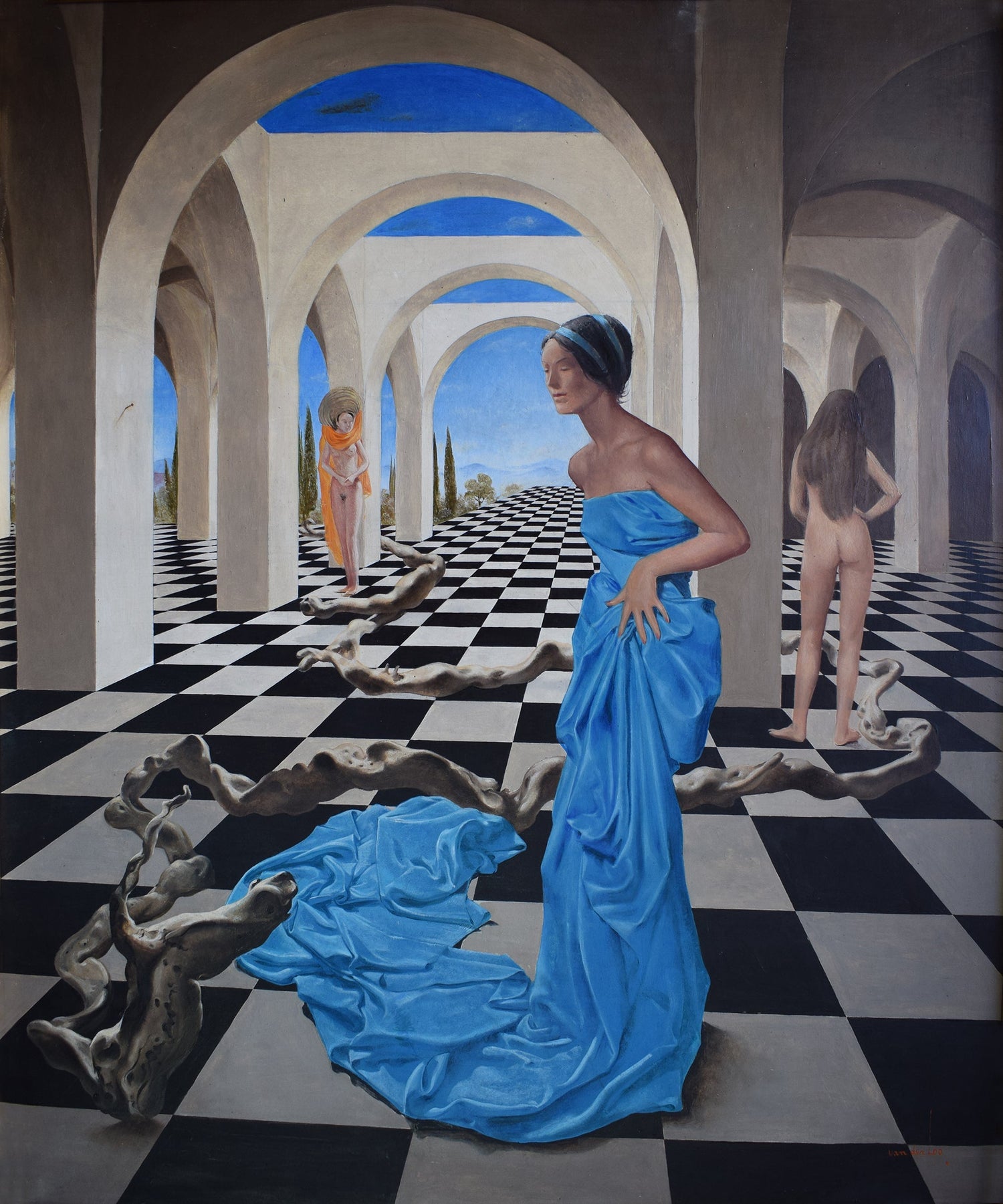 Pintura Surrealista - Gaudifond