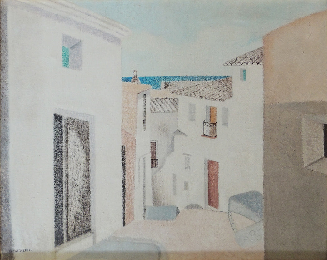 Altea (1944) de Juan Navarro Ramón – Óleo sobre lienzo