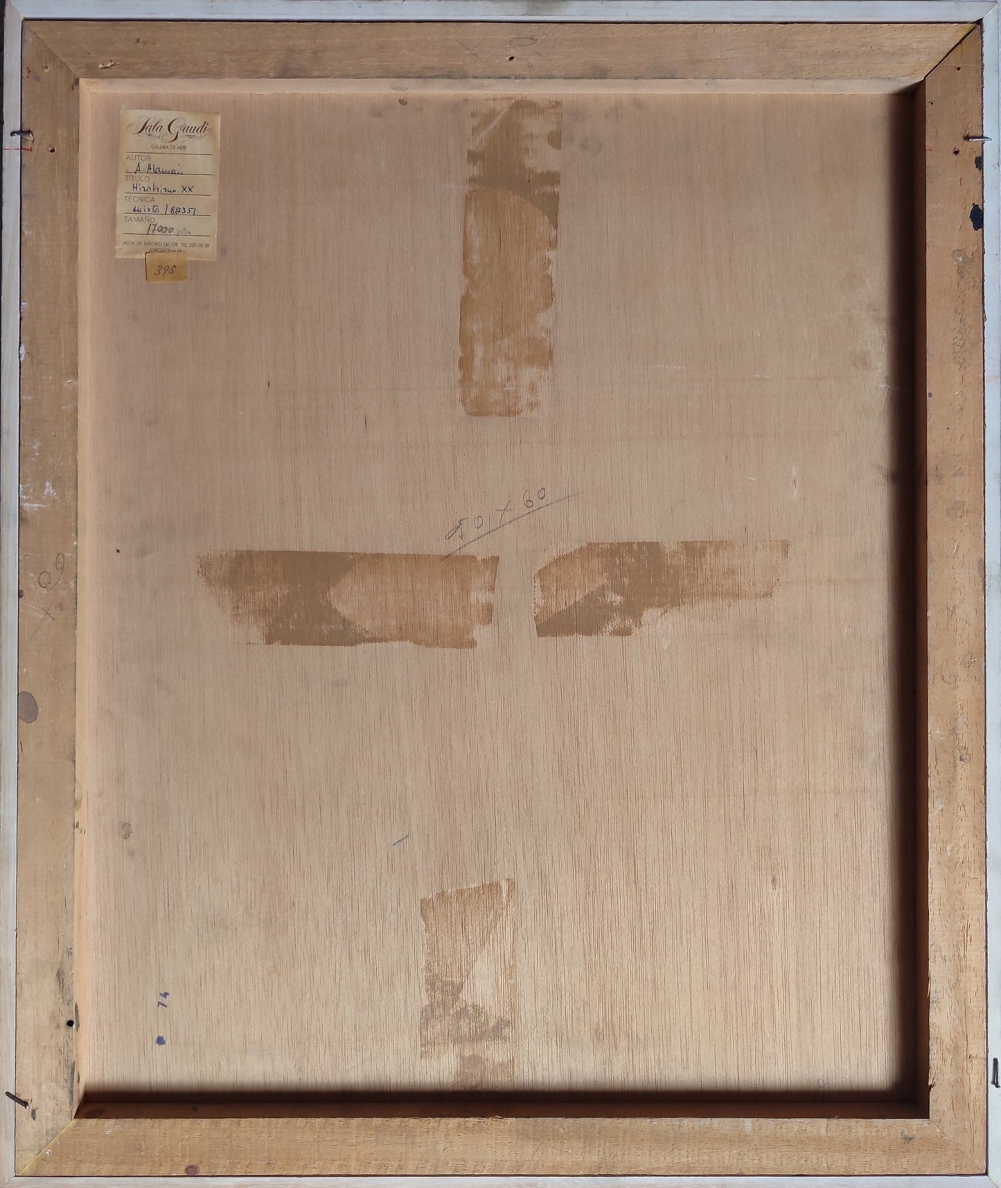cuadro original de vendor Agustín Alamán - Hiroshima 20 arte contemporáneo en Gaudifond