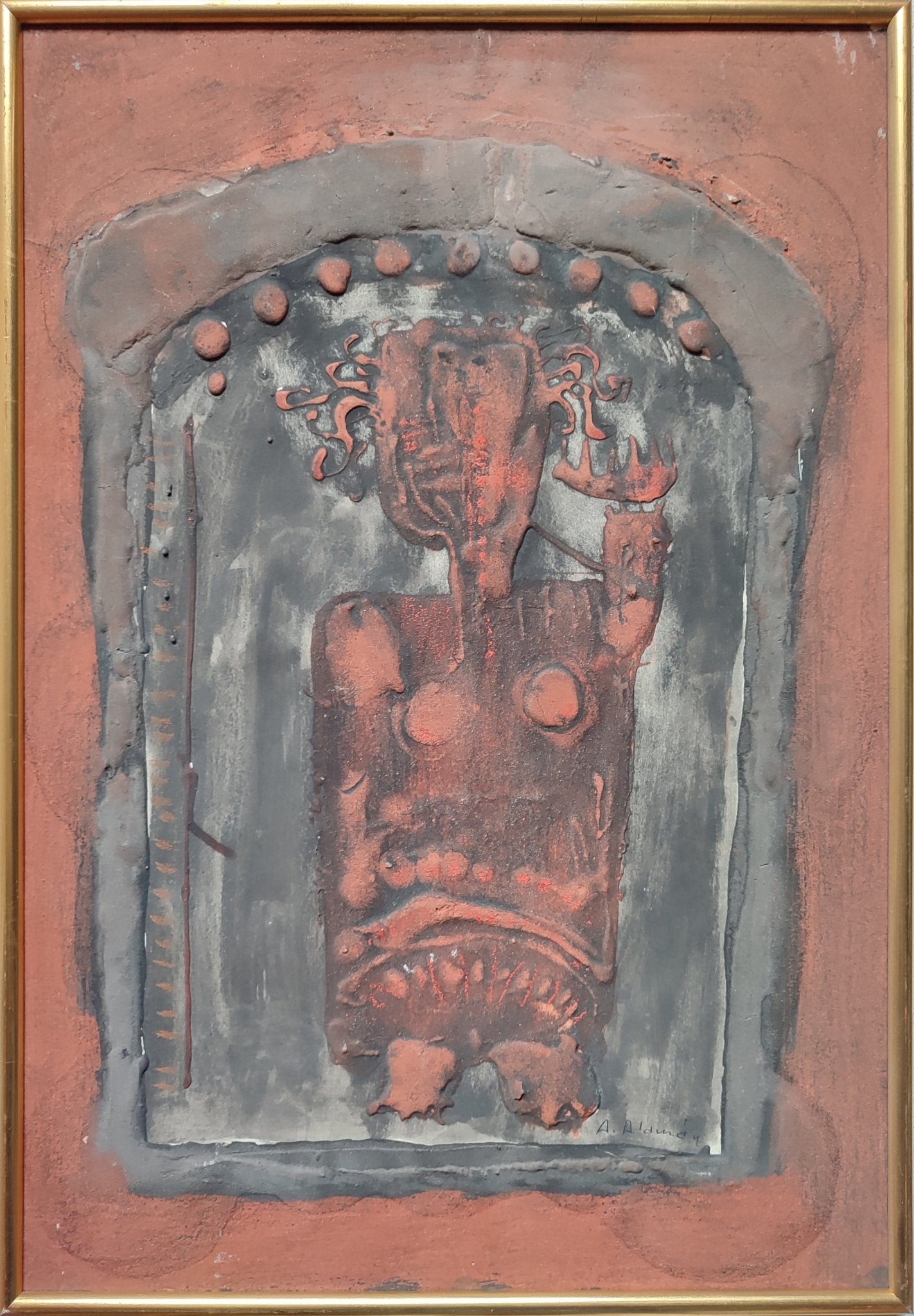 cuadro original de vendor Agustín Alamán - Hiroshima D - 3 arte contemporáneo en Gaudifond