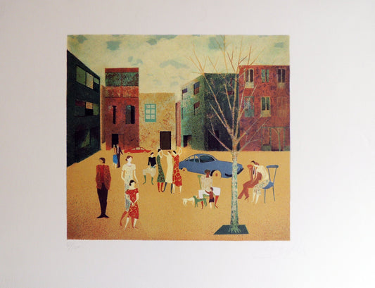 cuadro original de vendor Camil Bofill - Placa Mayor arte contemporáneo en Gaudifond