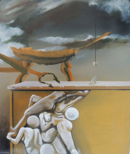 cuadro original de vendor Francesc Vilaplana - Almas pecadores arte contemporáneo en Gaudifond