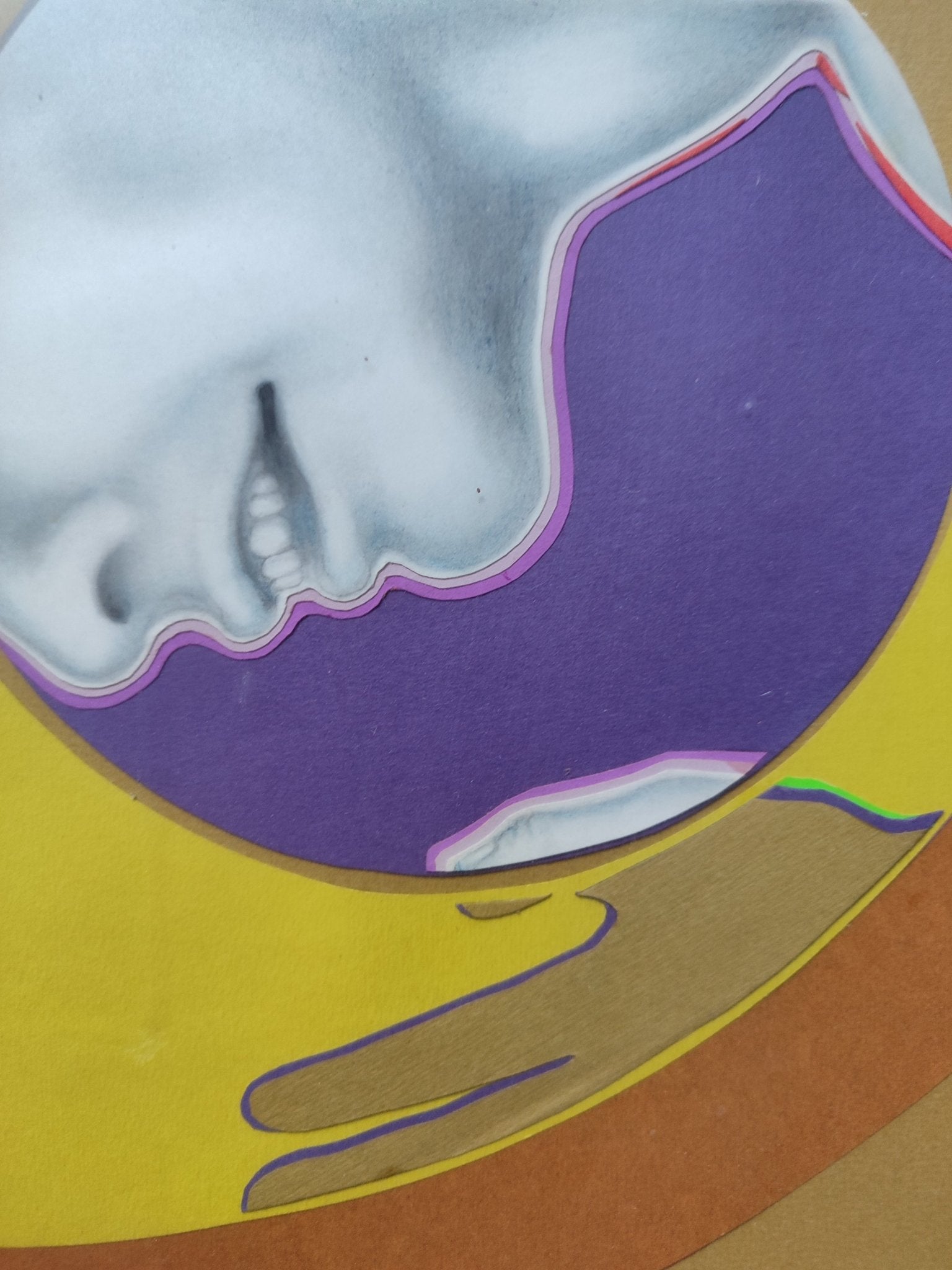 cuadro original de vendor Helga Krebs - Samstag verboten arte contemporáneo en Gaudifond