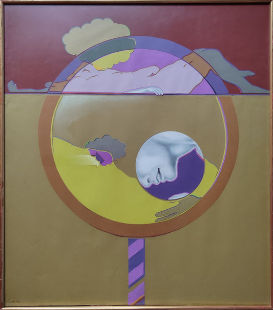 cuadro original de vendor Helga Krebs - Samstag verboten arte contemporáneo en Gaudifond