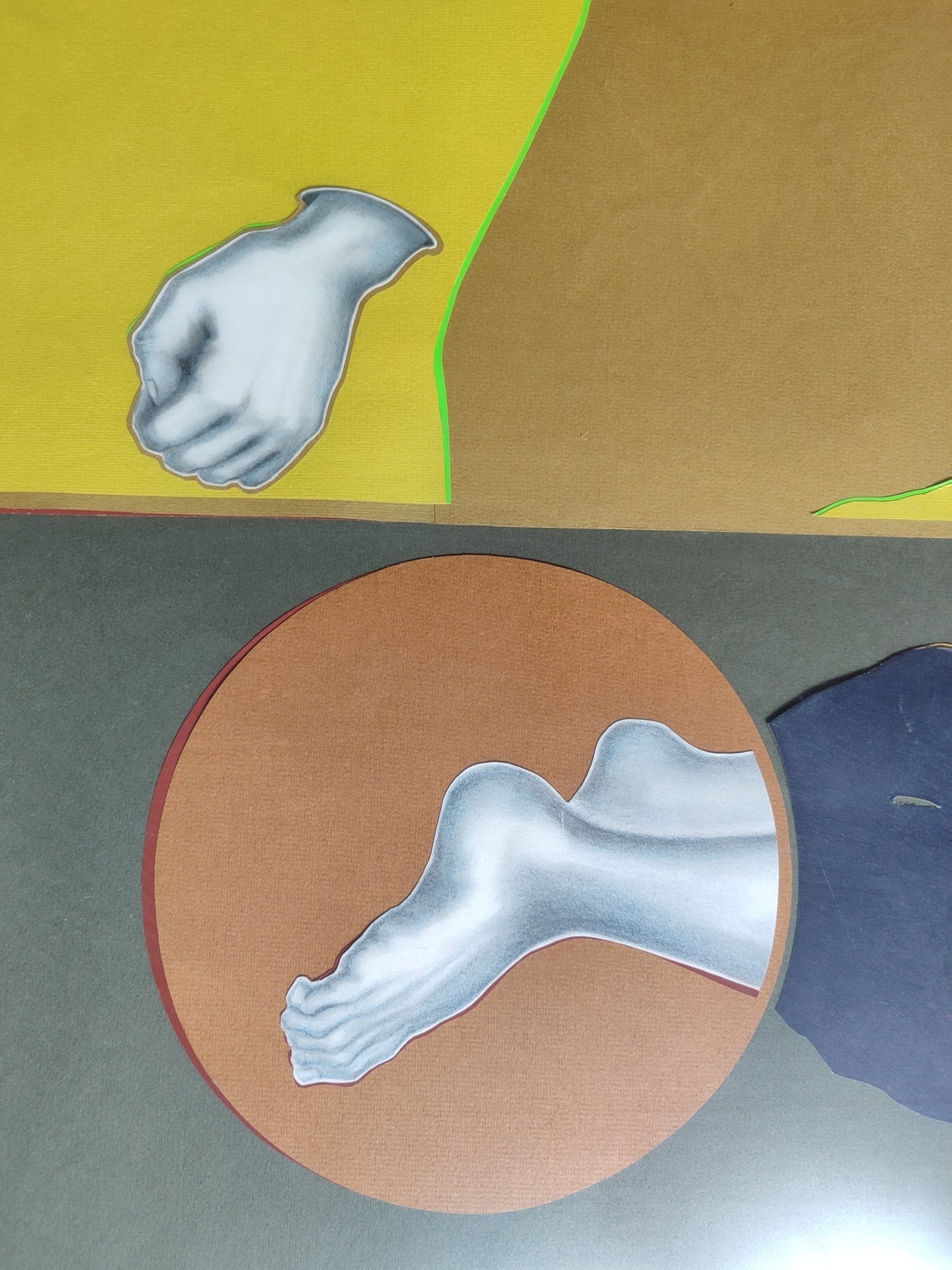 cuadro original de vendor Helga Krebs - Zu spat arte contemporáneo en Gaudifond
