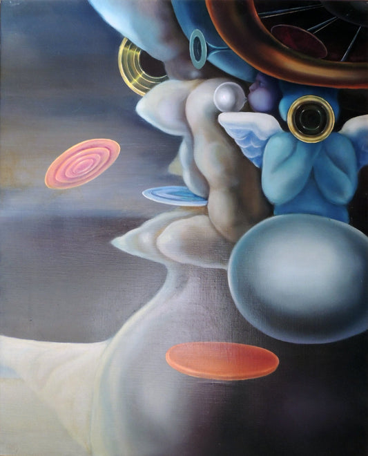 cuadro original de vendor José Canes Solé - Llamada al infinito arte contemporáneo en Gaudifond