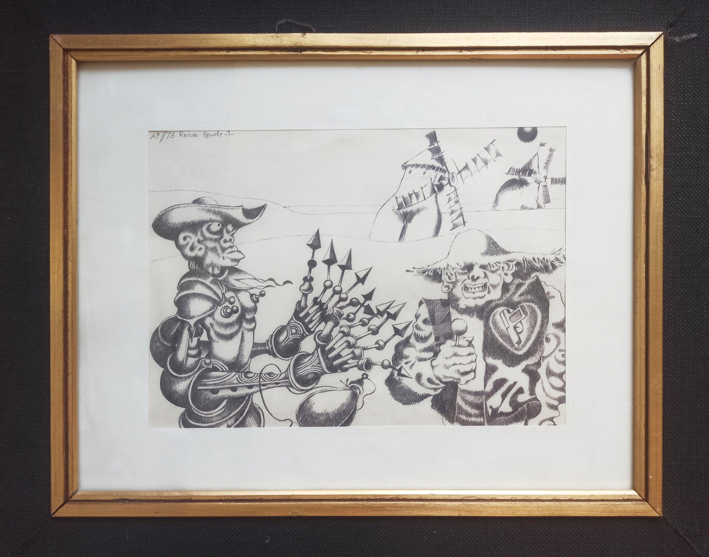 cuadro original de vendor Josep Maria Rovira Brull - Ap - 73.1 arte contemporáneo en Gaudifond