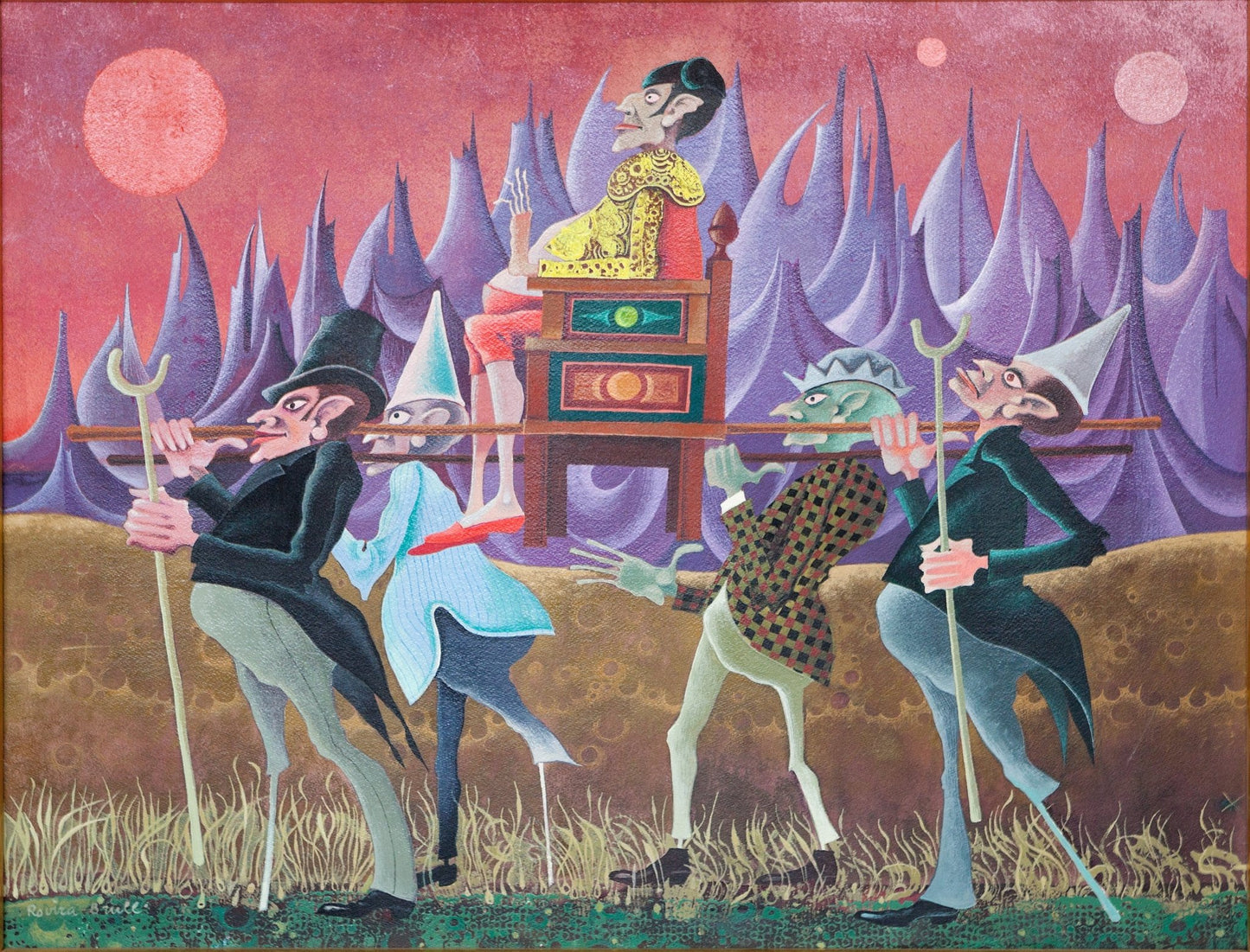 cuadro original de vendor Josep Maria Rovira - Brull - Tauromaquia IV arte contemporáneo en Gaudifond
