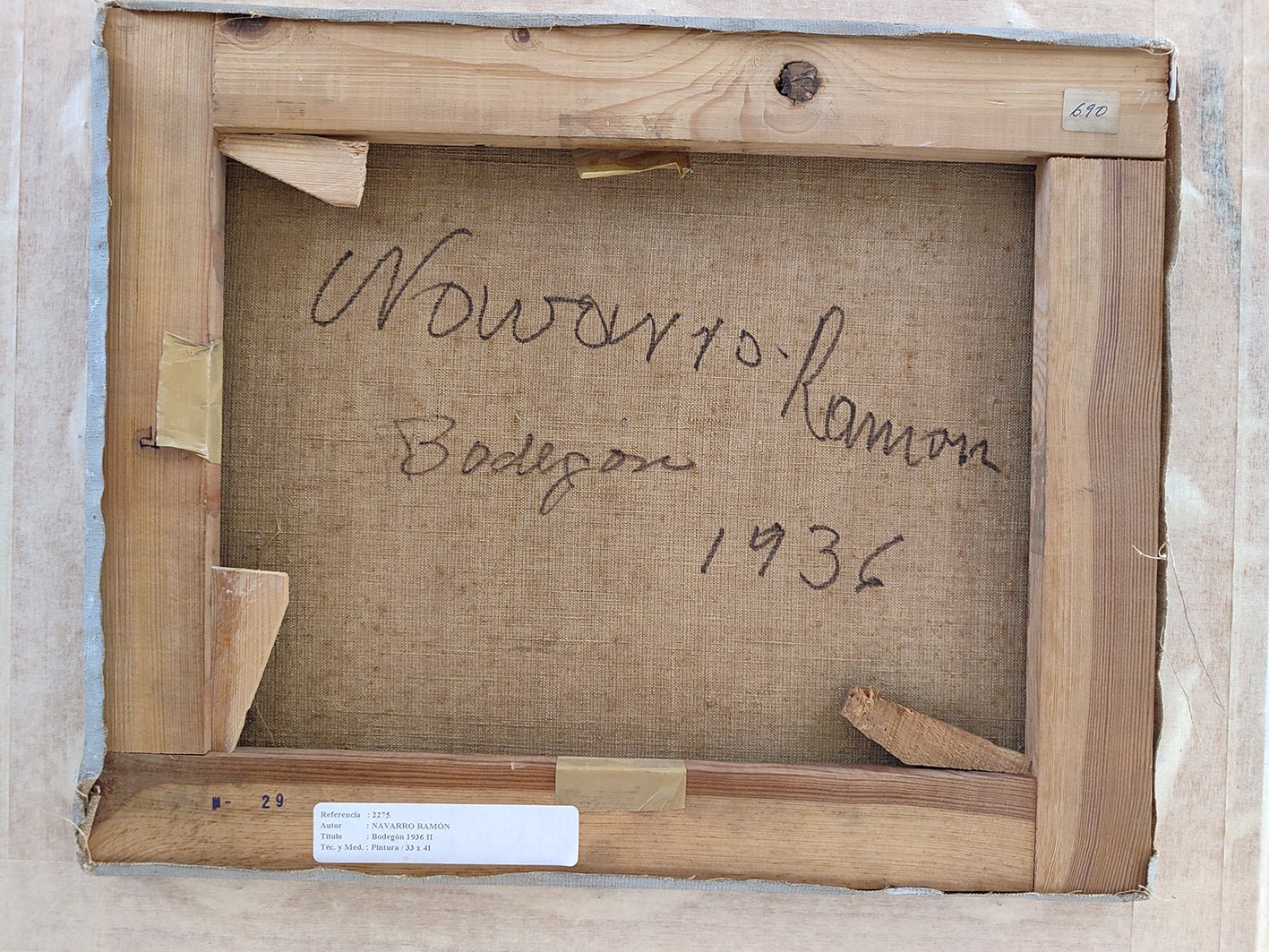 cuadro original de vendor Juan Navarro Ramón - Bodegón arte contemporáneo en Gaudifond