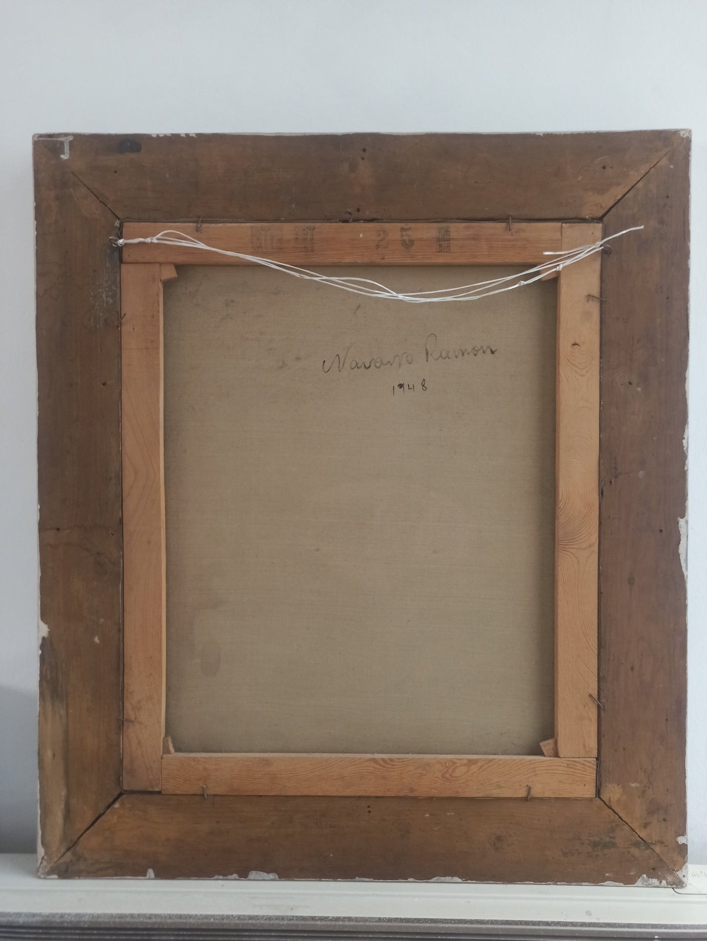 cuadro original de vendor Juan Navarro Ramón - Figura con mandolina arte contemporáneo en Gaudifond