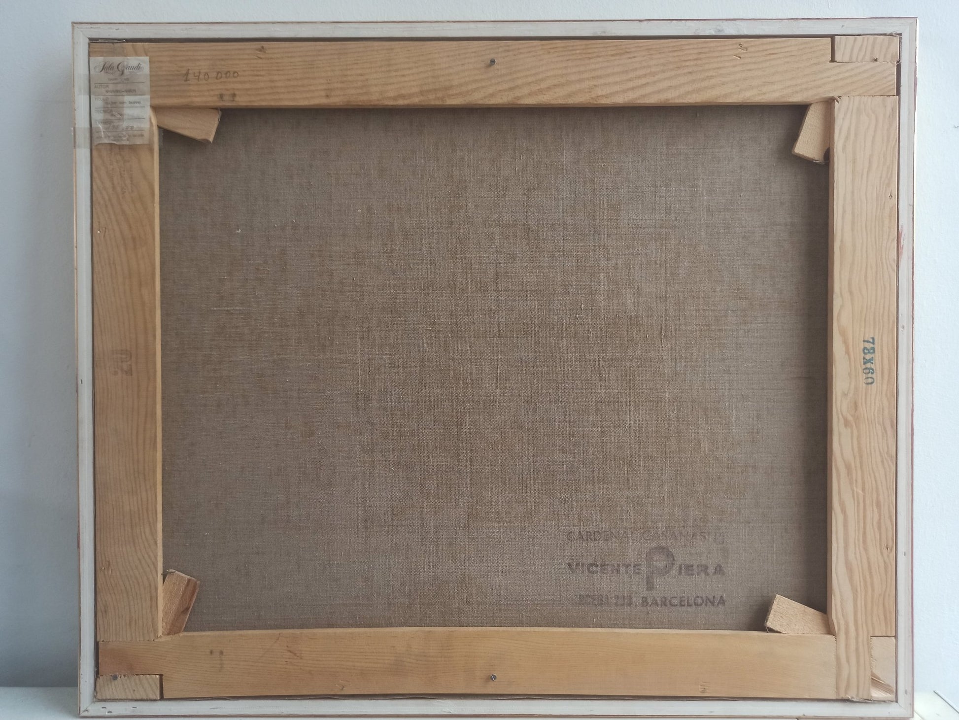 cuadro original de vendor Juan Navarro Ramón - Mujer con Burro arte contemporáneo en Gaudifond