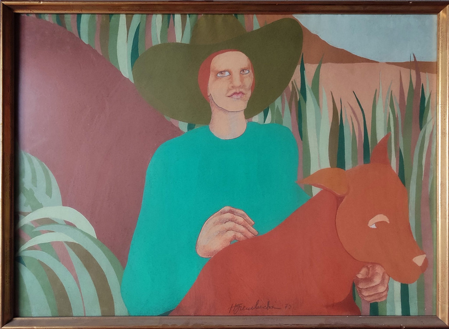 cuadro original de vendor Maria Helena Grembecki - Campesina arte contemporáneo en Gaudifond