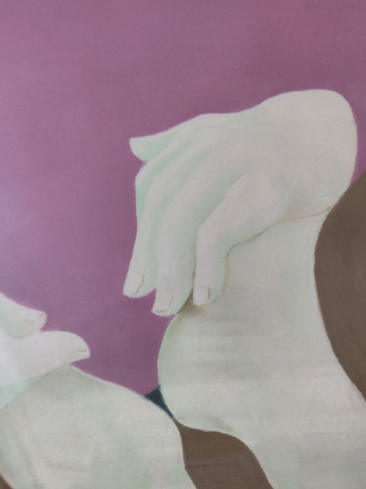cuadro original de vendor Maria Helena Grembecki - Mujer sentada arte contemporáneo en Gaudifond