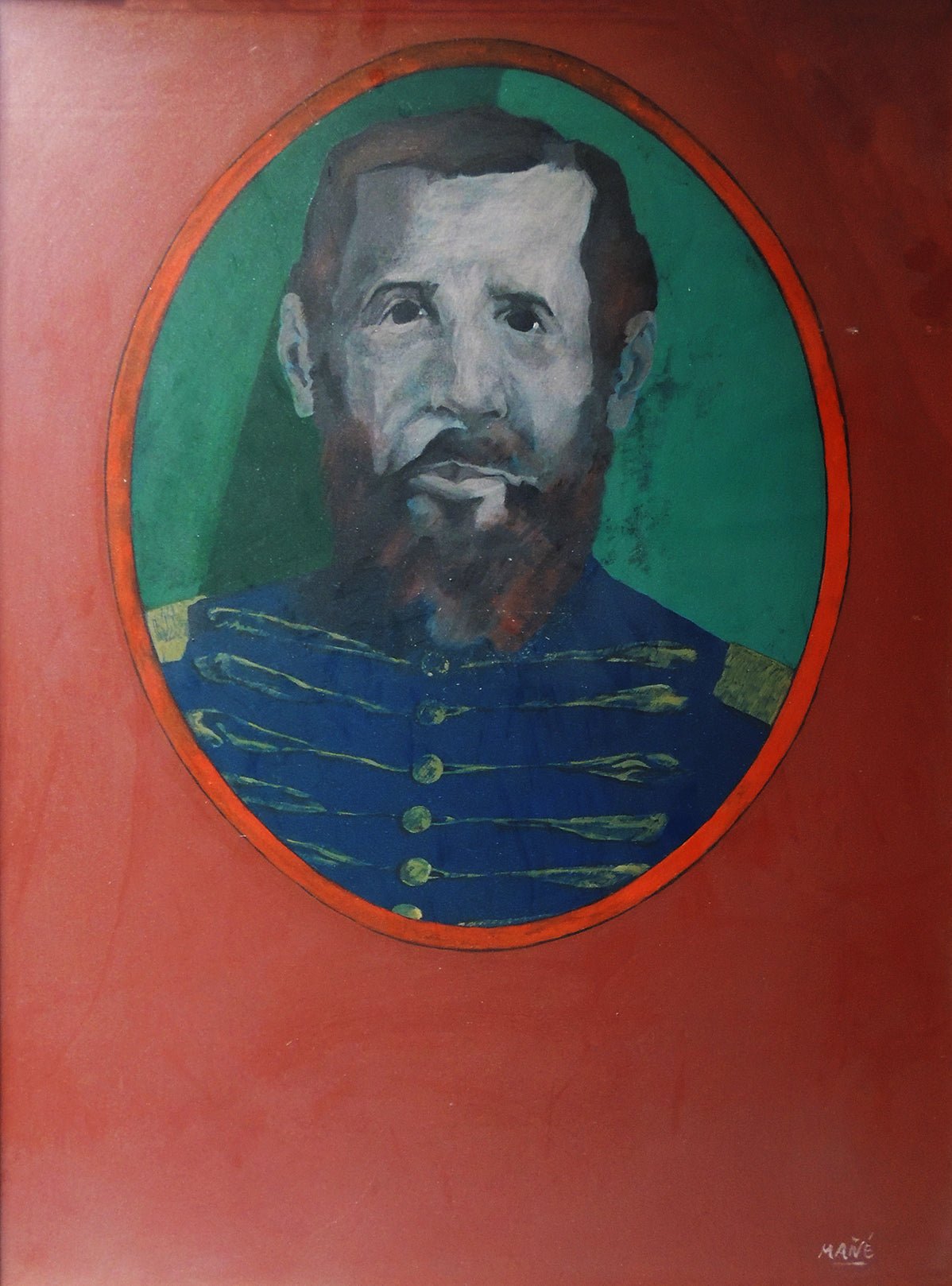 cuadro original de vendor Pablo Mañé - General romántico arte contemporáneo en Gaudifond