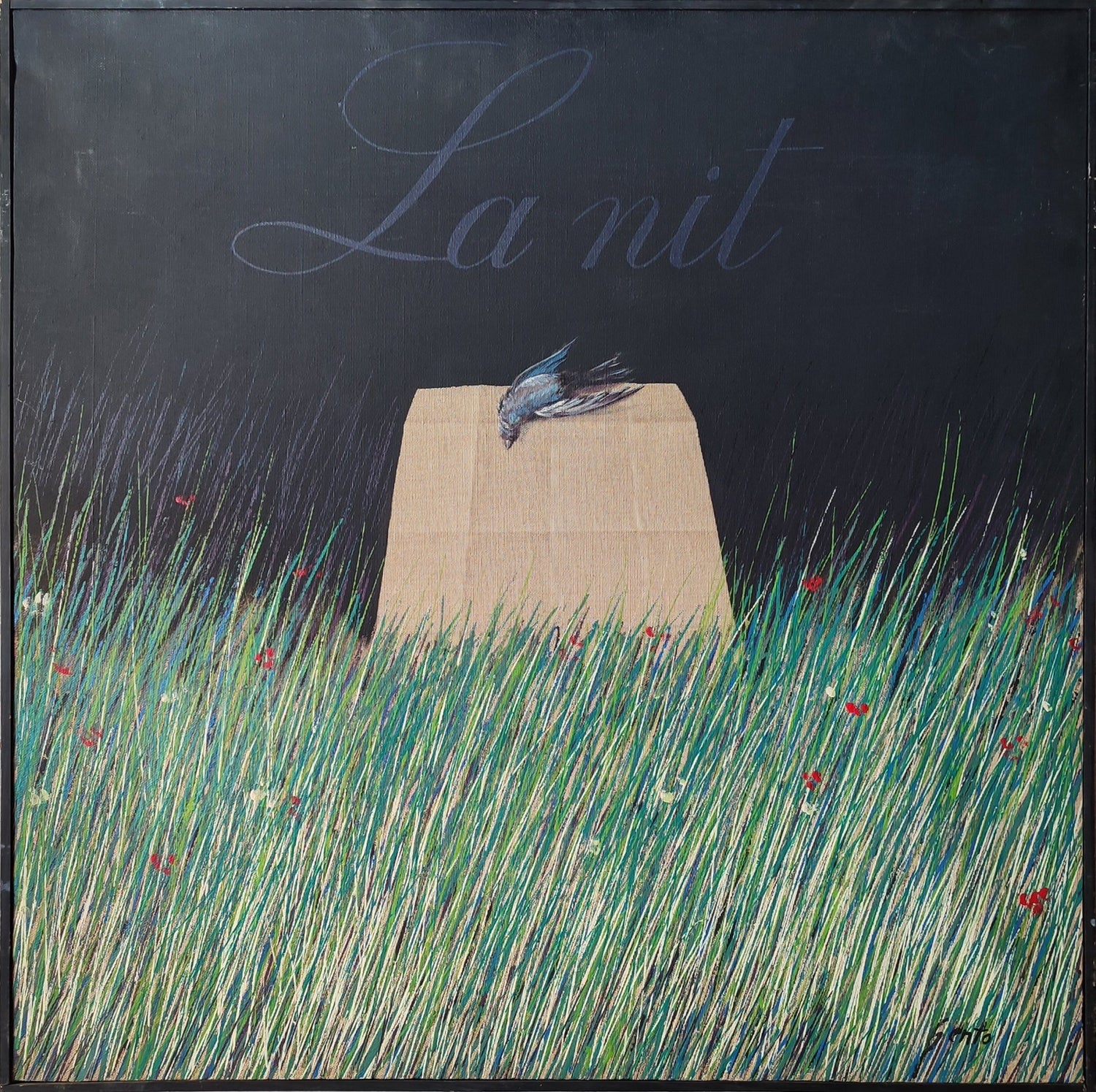 cuadro original de vendor Sento Masiá - La Nit arte contemporáneo en Gaudifond