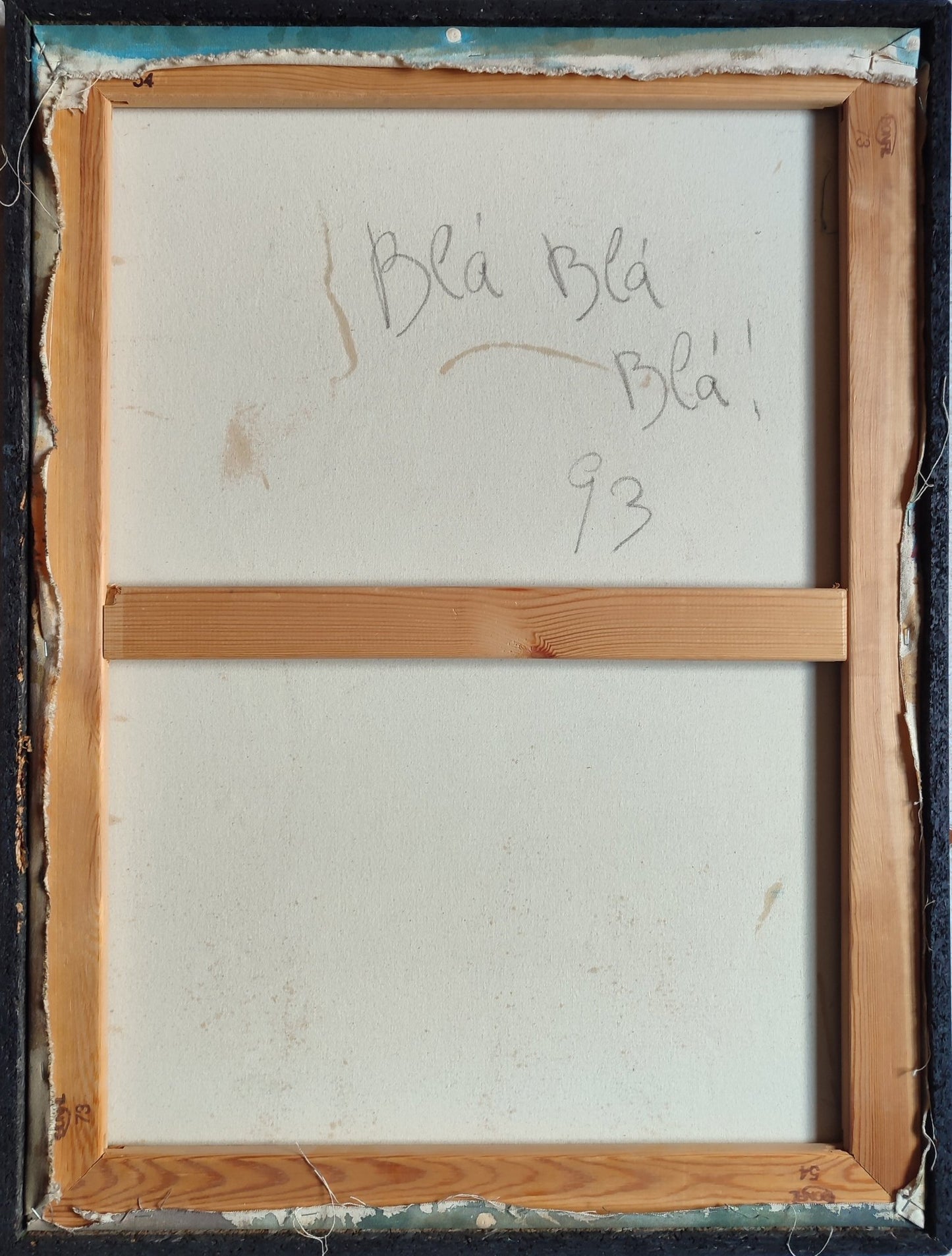 cuadro original de vendor Sonja Sananes - Blá blá blá arte contemporáneo en Gaudifond