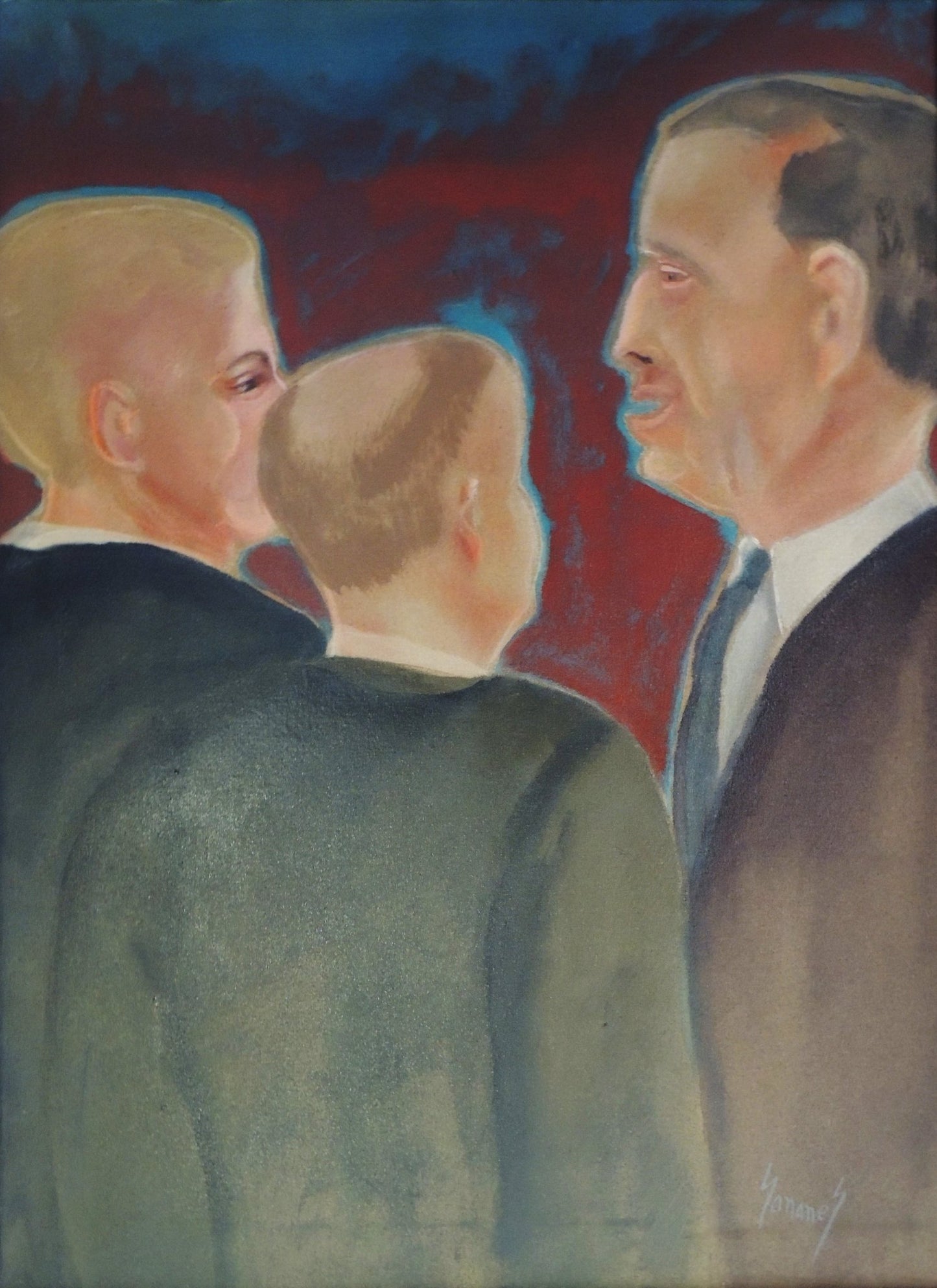 cuadro original de vendor Sonja Sananes - Blá blá blá arte contemporáneo en Gaudifond
