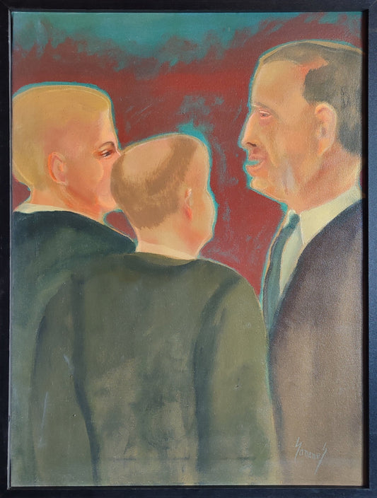 cuadro original de vendor Sonja Sananes - Blá blá blá arte contemporáneo en Gaudifond