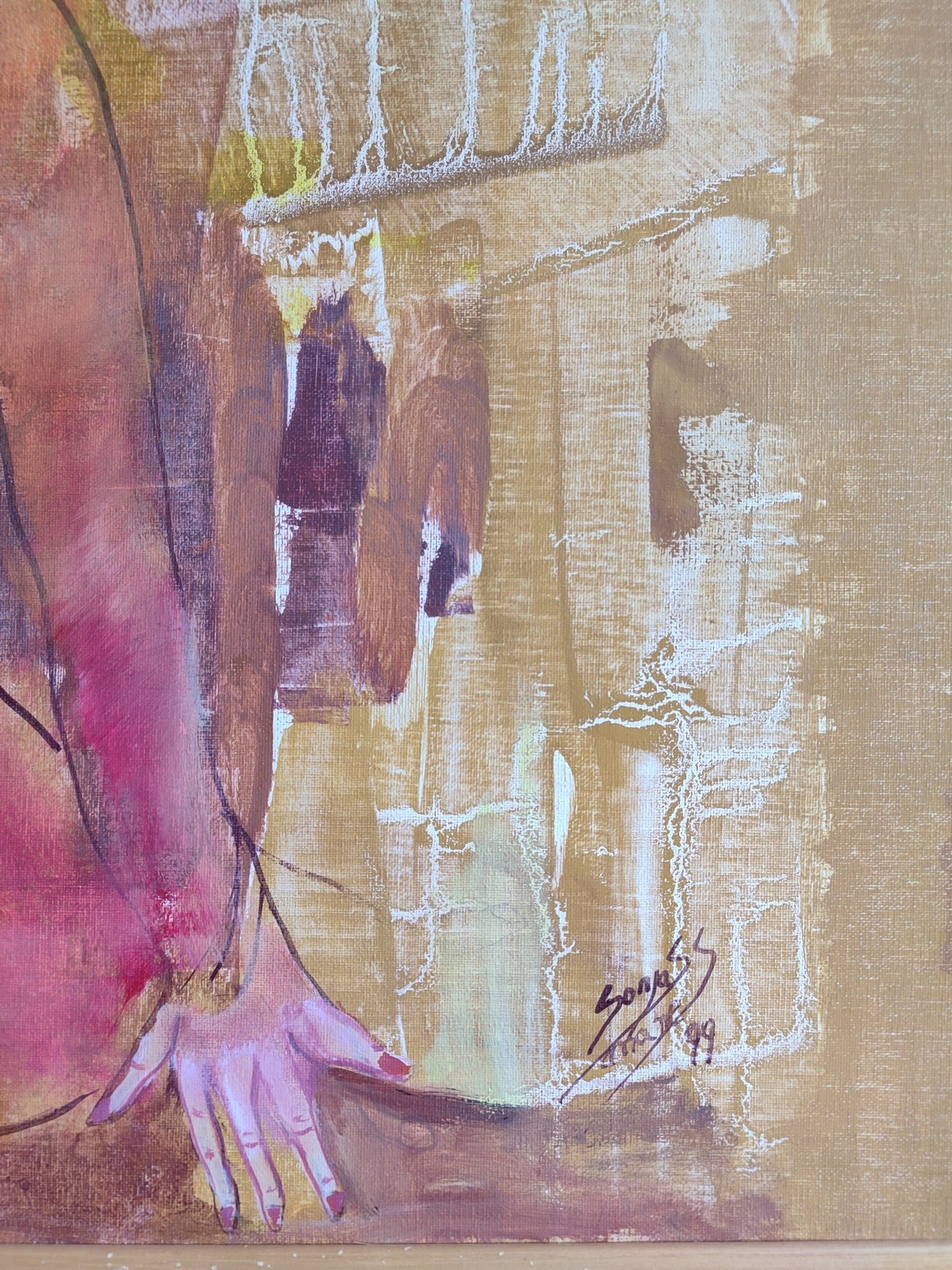cuadro original de vendor Sonja Sananes - Figuras femeninas arte contemporáneo en Gaudifond