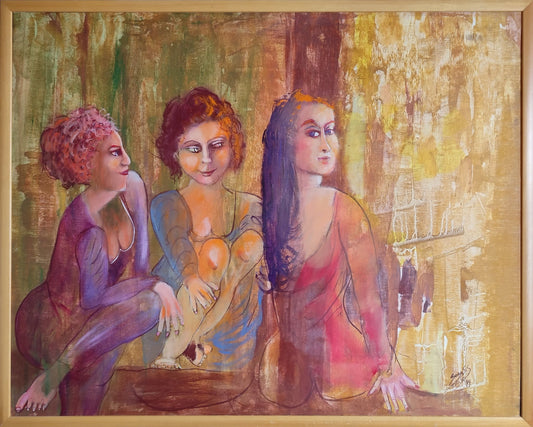 cuadro original de vendor Sonja Sananes - Figuras femeninas arte contemporáneo en Gaudifond